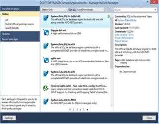 Creating, Inserting, Updating and Deleting in SQLite