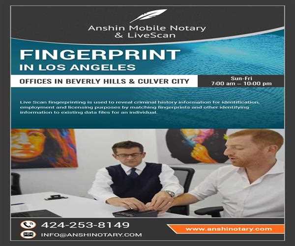 Future Of Background Analysis – Fingerprint Scanning