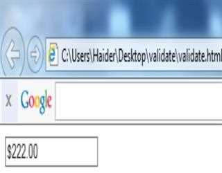 Currency Textbox in HTML using JavaScript