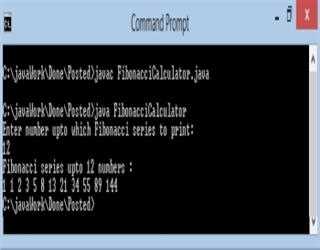 Fibonacci series Using Recursion
