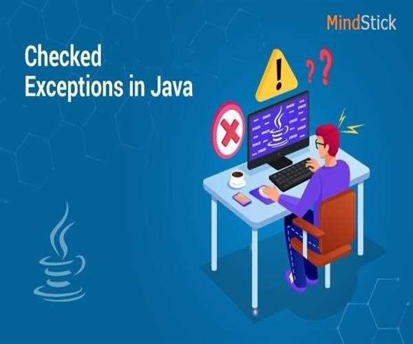 Differentiate between checked and unchecked exceptions in Java with examples.