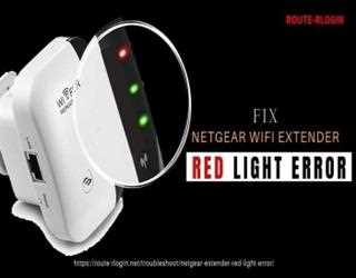 Fix Netgear Wifi Extender Red Light Error