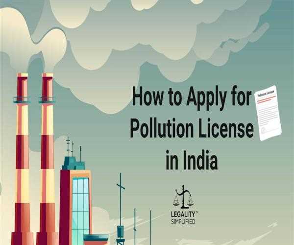 How to get Pollution License/Certificate for business in India?