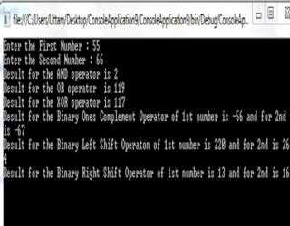 Basic Concept and program for Bit-Wise Operation