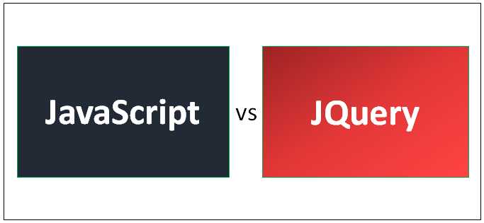 A Comparative Analysis of JQuery vs JavaScript