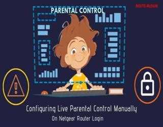 Parental Control Settings on Netgear Router Login Setup