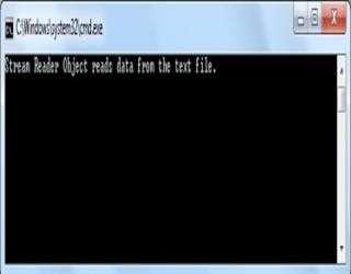 Stream Reader Object in C#
