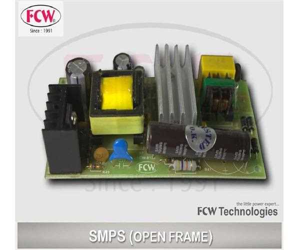 What are open frame SMPS and its types?
