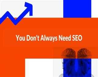 Reasons why you don't need an SEO