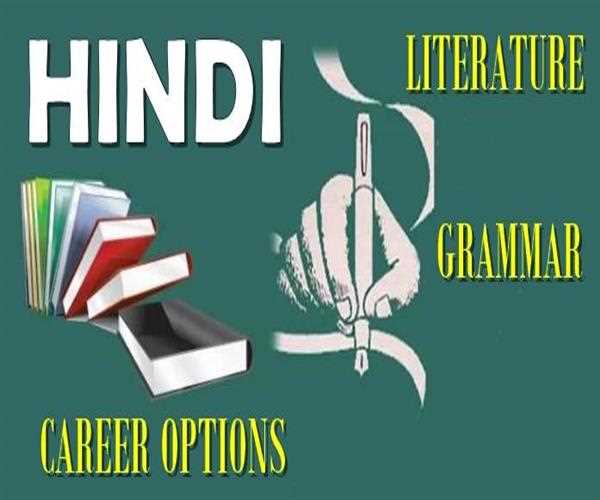 Overview of Hindi and its career options