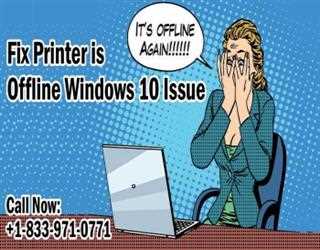 Top 5 Steps to Fix Printer is Offline Windows 10 Issue image