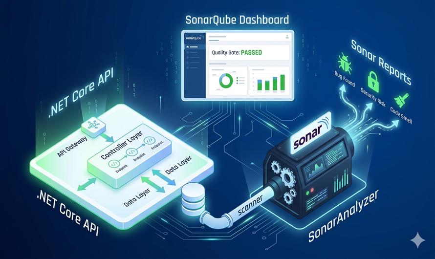 Implement Sonar Code Analyzer in .NET Core API