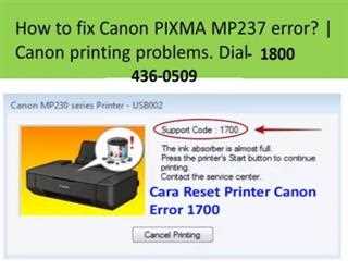 HOW TO FIX CANON PIXMA MP237 ERRORS? FREE CANON PRINTER SUPPORT image