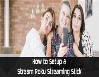 How to setup & stream Roku streaming stick