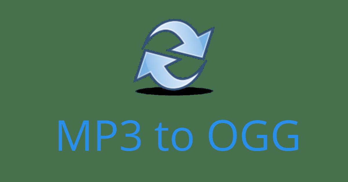 Best ways to convert MP3 to OGG