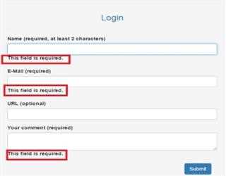 Jquery Validation Client side