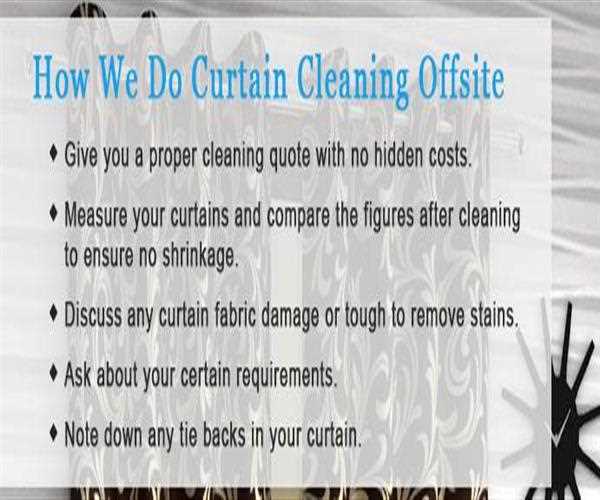 Why Curtain Cleaning is Different from Other Cleanings?