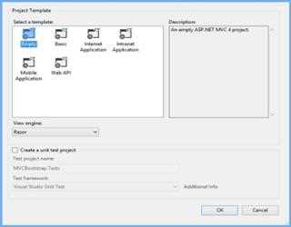 ASP.NET MVC 4 Bootstrap 3.3.2 in 2 Steps