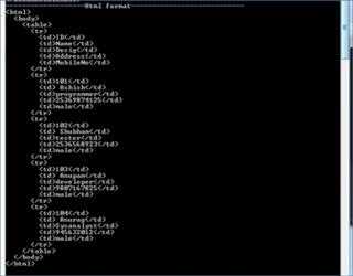 Convert Data Table to XML, XSD, and HTML