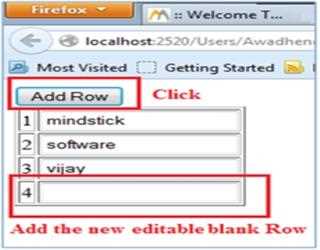 Create Dynamic Row in a Table With HTML Using JavaScript