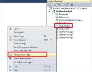 Implementing ASP.NET Custom Site-Map