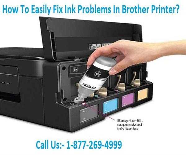 HOW TO EASILY FIX INK PROBLEMS IN BROTHER PRINTER?