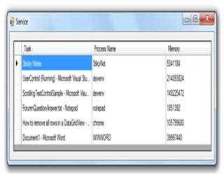 How to show all application in C#