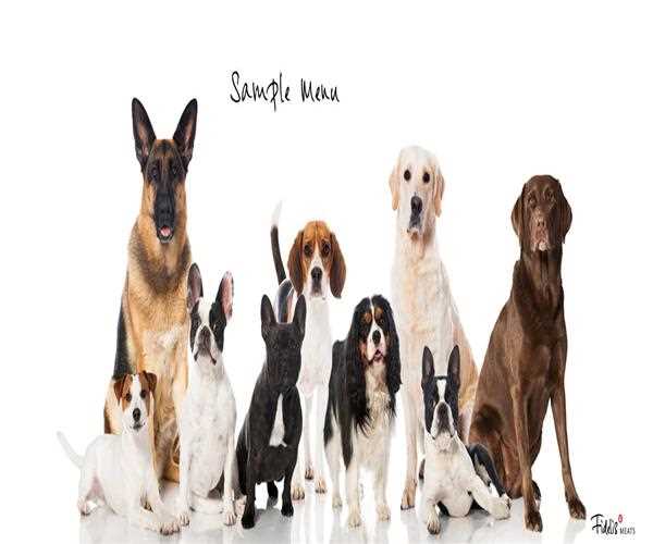 We offer good dry raw food to your pet