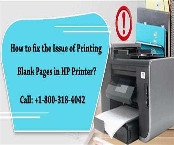 How to fix the Issue of Printing Blank Pages in HP Printer?