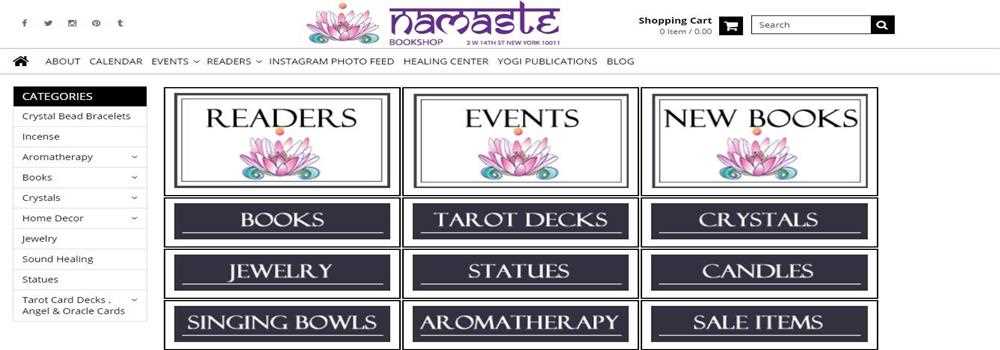 banner image of Namaste Crystals