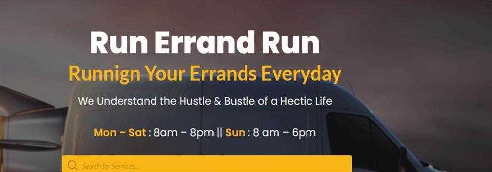 banner image of Run Errand Run | Laundry Services Provider in NJ Montia