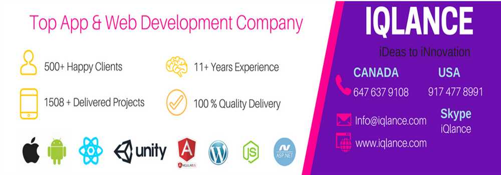 banner image of iQlance - Mobile App Development Company Toronto 
