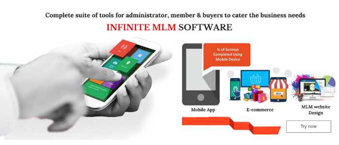 banner image of Infinite MLM Software 