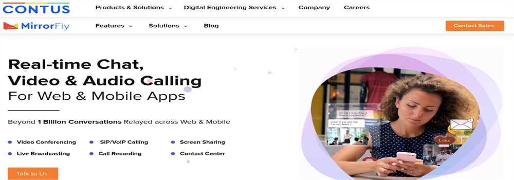 banner image of MirrorFly CONTUS MirrorFly