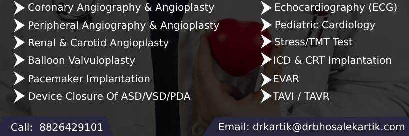 banner image of Dr. Kartik Bhosale, DM, Cardiologist, Heart Specia Kartik Bhosale