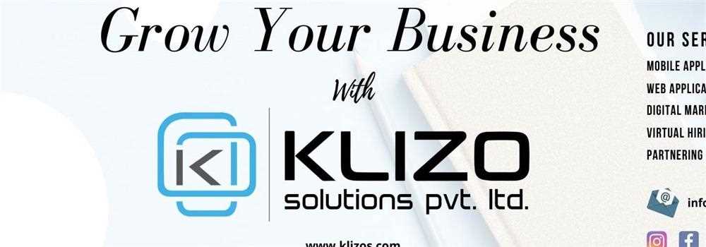 banner image of Klizo Solution Klizo Solution Pvt Ltd