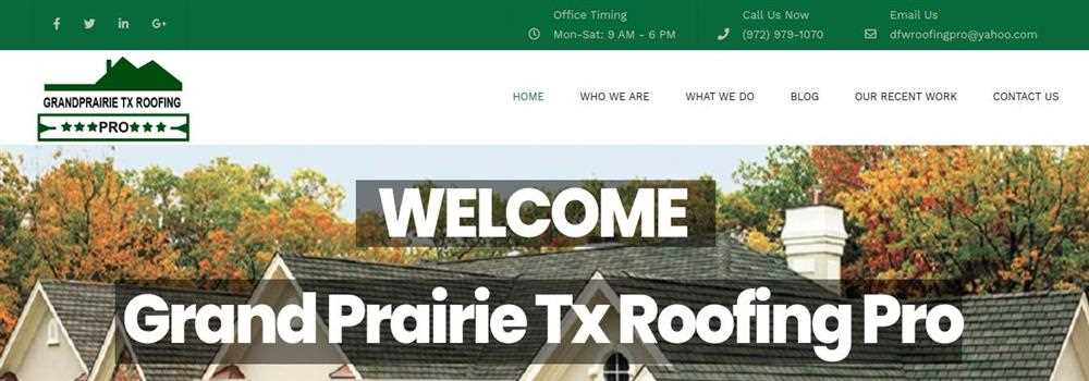 banner image of Grand Prairie Tx Roofing Pro 