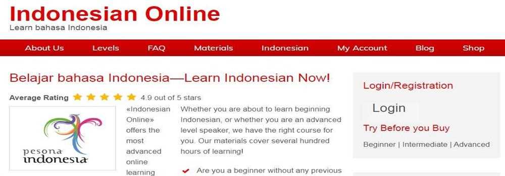 banner image of Indonesian Online Indonesian Online