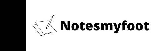 banner image of notes myfoot