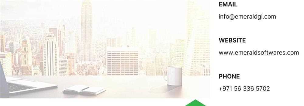 banner image of emerald softwares
