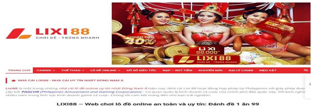banner image of Lixi88 Online