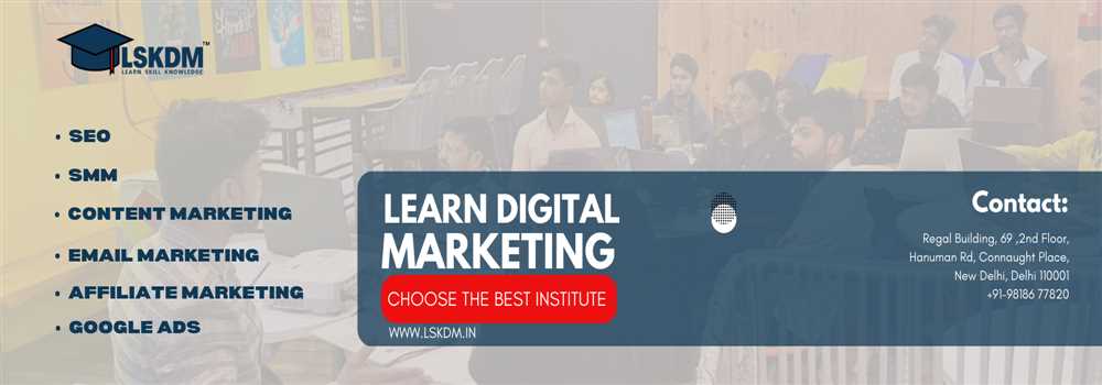 banner image of LSKDM Digital Marketing Institute