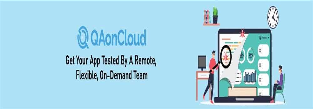 banner image of QAonCloud Software testing
