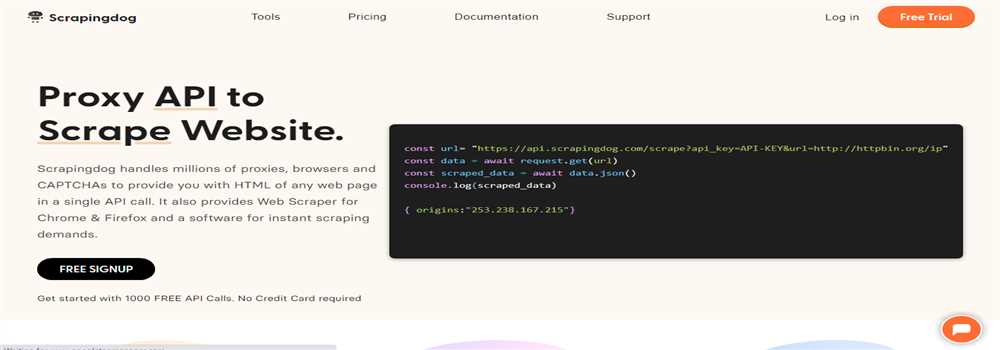 banner image of Scrapingdog Scrapingdog