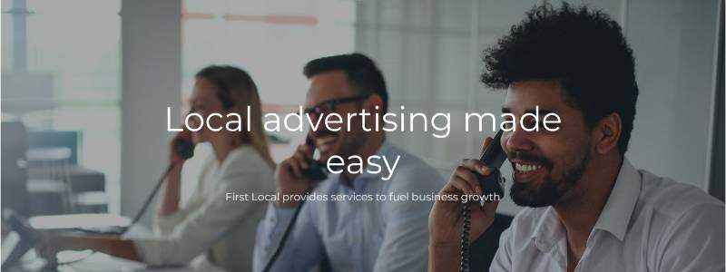 banner image of First Local Advertising Local