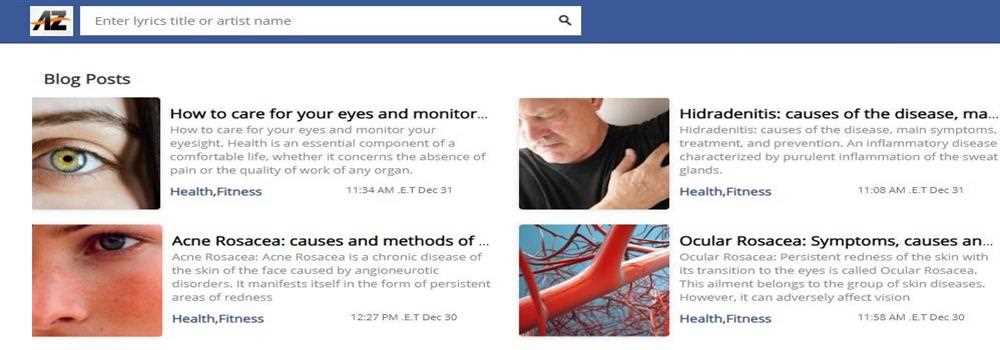 banner image of Az lyricscc