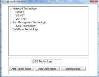 How to use Tree View Control in C#