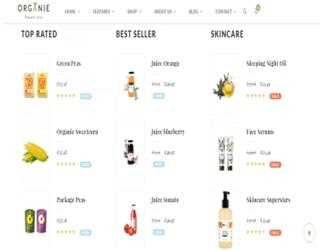 Organie - An Organic Store, Farm, Cake and Flower Shop Magento 2 Theme