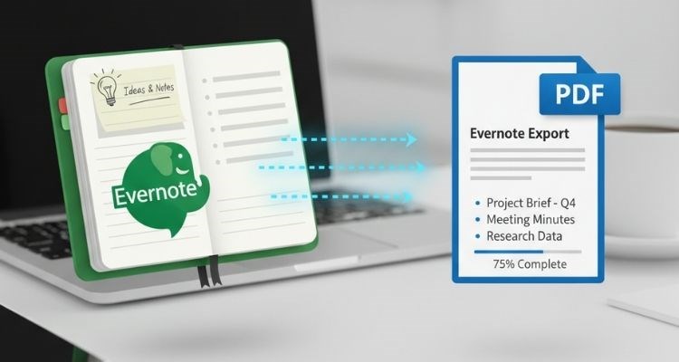 How to Export Evernote to PDF to Simply Archive Your Notes – MindStick