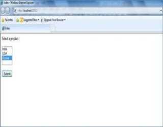 ListBox control in MVC